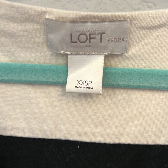 LOFT Color Block V-Neck Dress XXSP - Picture 4 of 6